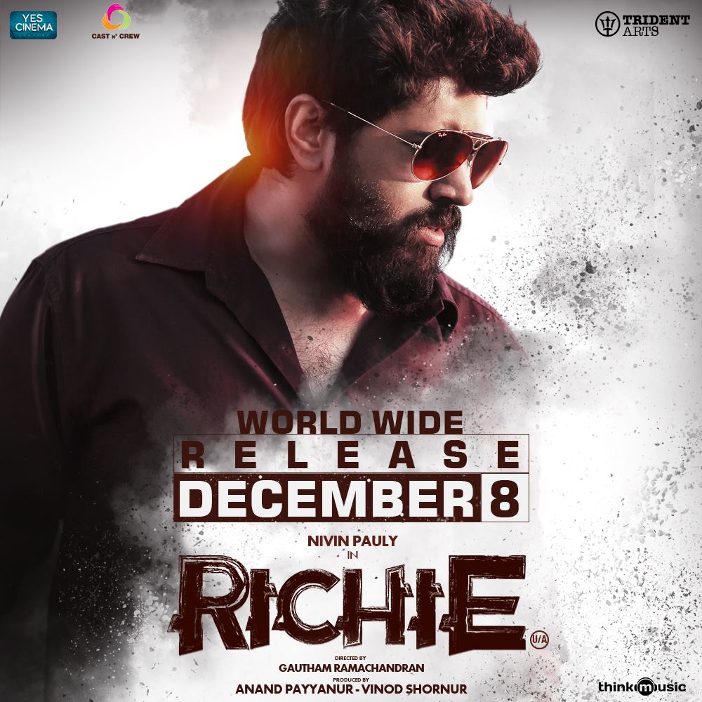 Richie Trailer ( 4K ) | Nivin Pauly, Natty, Shraddha Srinath, Lakshmi Priyaa